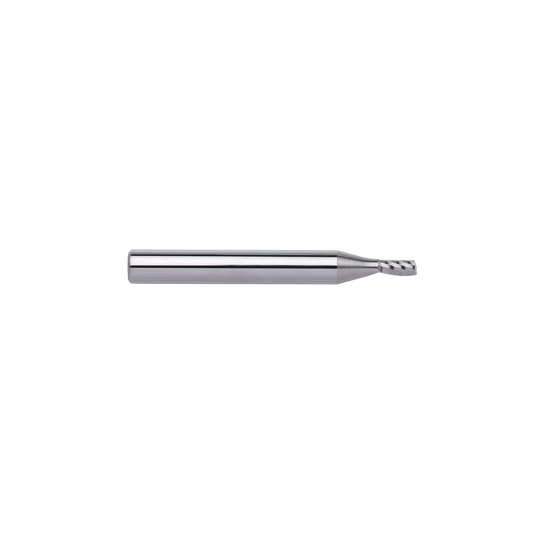 Single flute, up-cut, tungsten carbide router bit MUS06-3006-50 (42443549) for Esko / Kongsberg machines suitable for cutting various materials.
