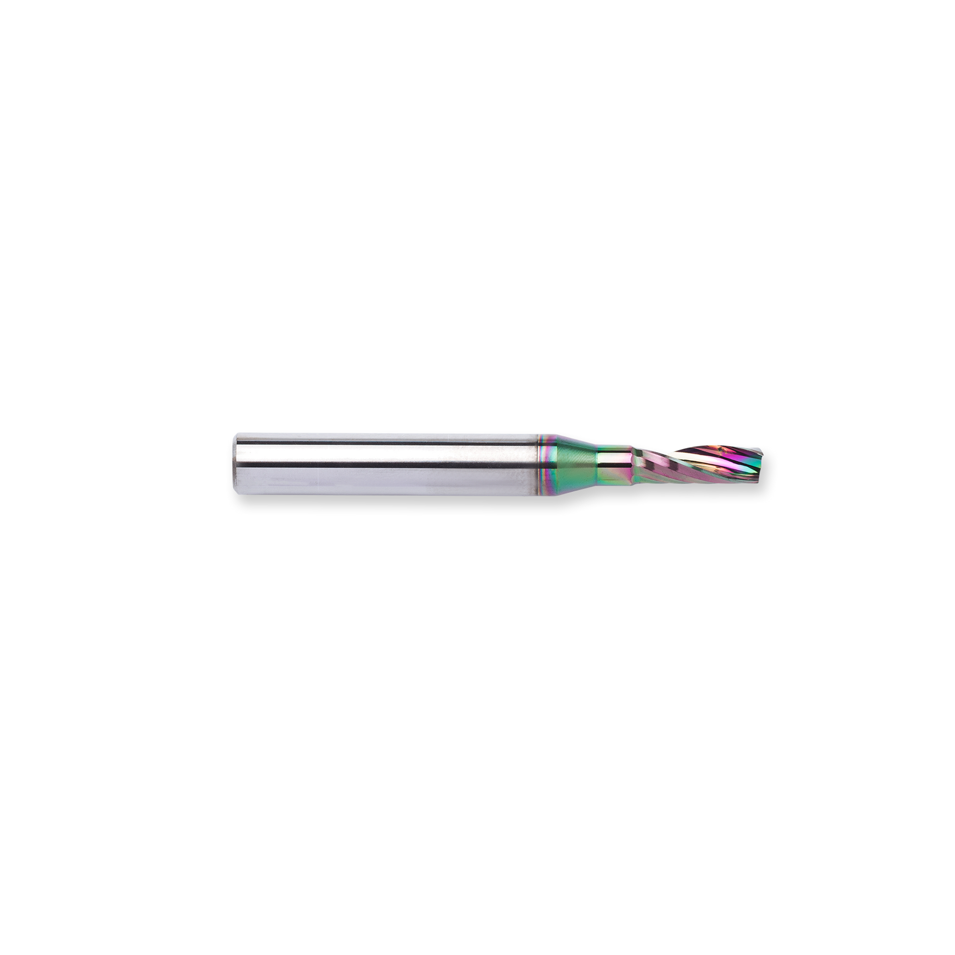 SIngle flute, up-cut, tungsten carbide router bit MUS08-4012-50C1 (42460824) for Esko / Kongsberg machines suitable for cutting acrylic materials and alluminium.