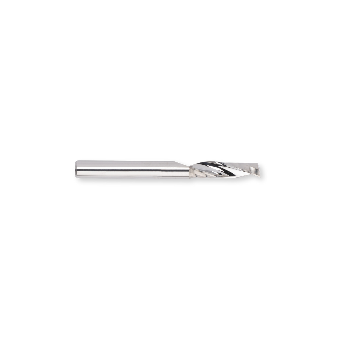 R156 (3910710), single flute, up-cut, tungsten carbide router bit for Zund machines suitable for milling various materials.